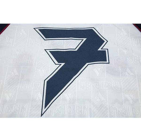 Retro 99/01 West Ham X Iron Maiden Away White Jersey - Image 2