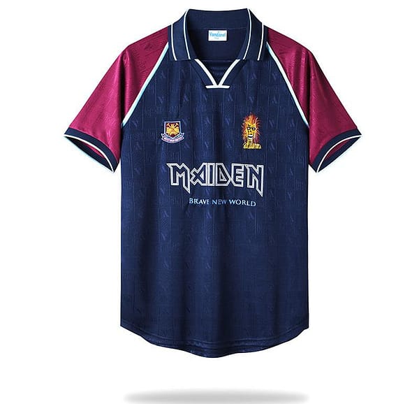Retro 99/01 West Ham X Iron Maiden Home