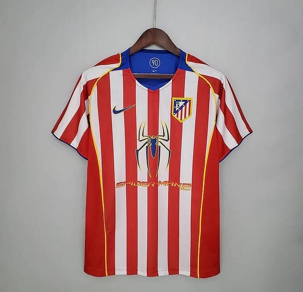 Retro 04/05 ATLETICO MADRID SPIDER MAN Home Jersey
