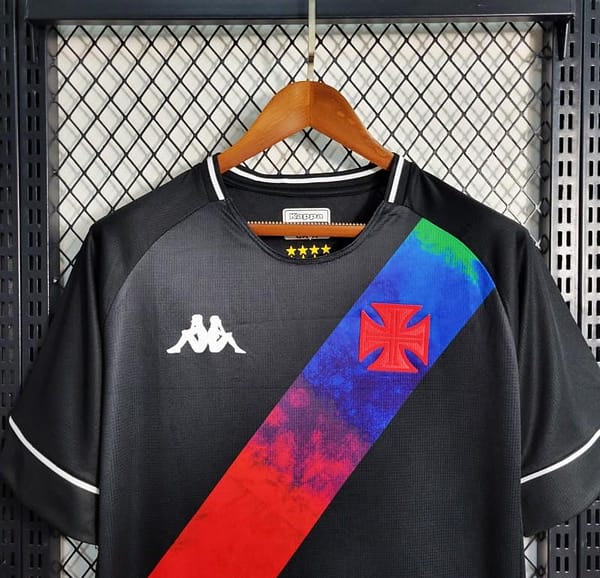 Retro 21-22 Vasco Da Gama Special Edition Black Jersey - Image 5