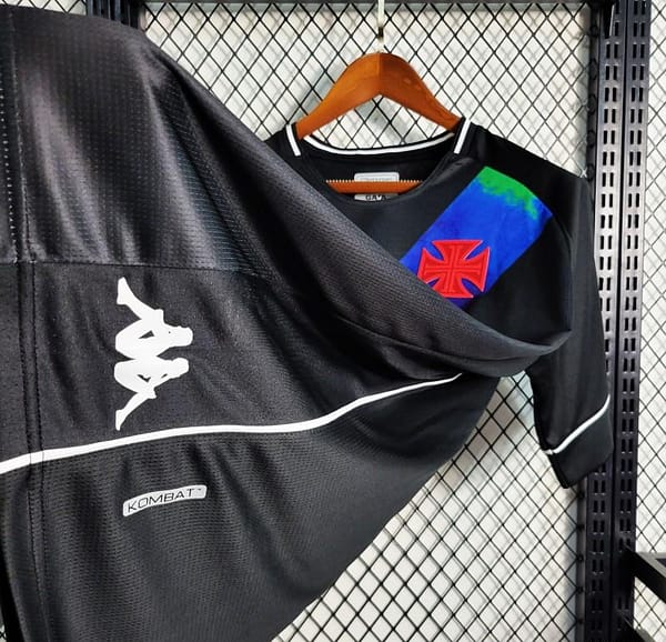Retro 21-22 Vasco Da Gama Special Edition Black Jersey - Image 7