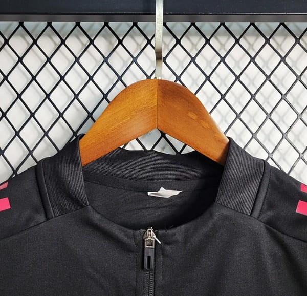 23/24 Sao Paulo Black Full Zipper Jacket - Image 2