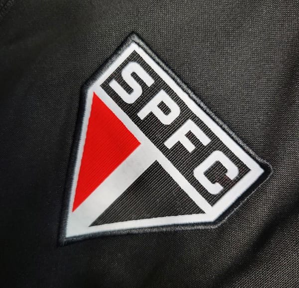 23/24 Sao Paulo Black Full Zipper Jacket - Image 3