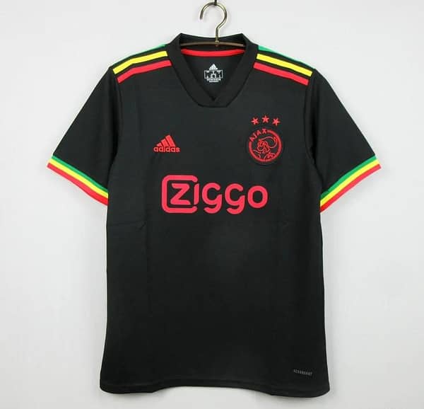 Retro 21/22 Ajax Third Black Jersey - Image 2