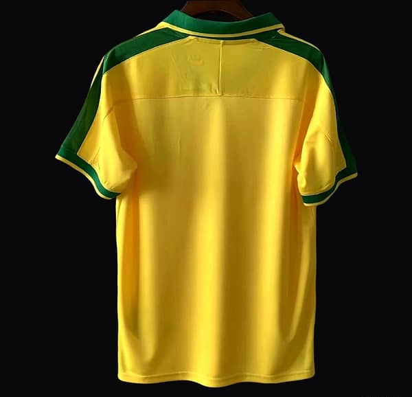 Retro 1997 Brazil Home Jersey - Image 2
