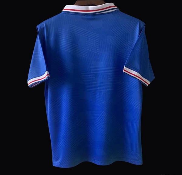Retro 1991 Netherlands Away Blue Jersey - Image 2