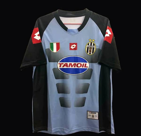 Retro 02/03 Juventus Goalkeeper Blue Jersey Worn By Buffon