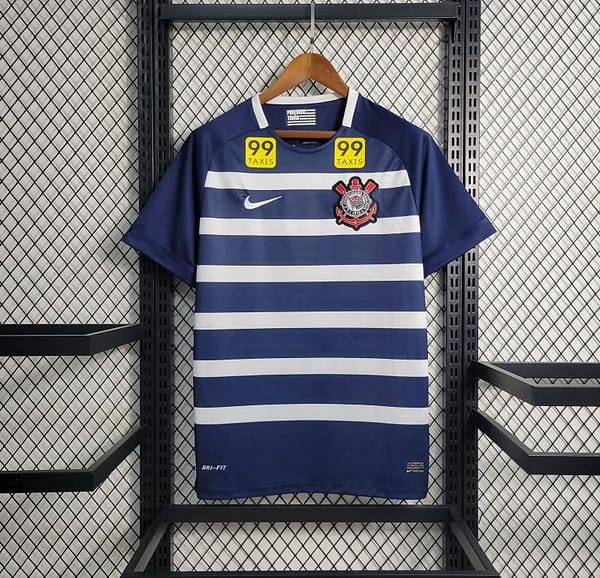 Retro 14-15 Corinthians Third Navy Jersey