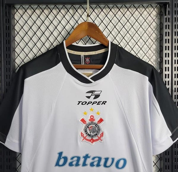 Retro 2000 Corinthians Home Jersey - Image 9