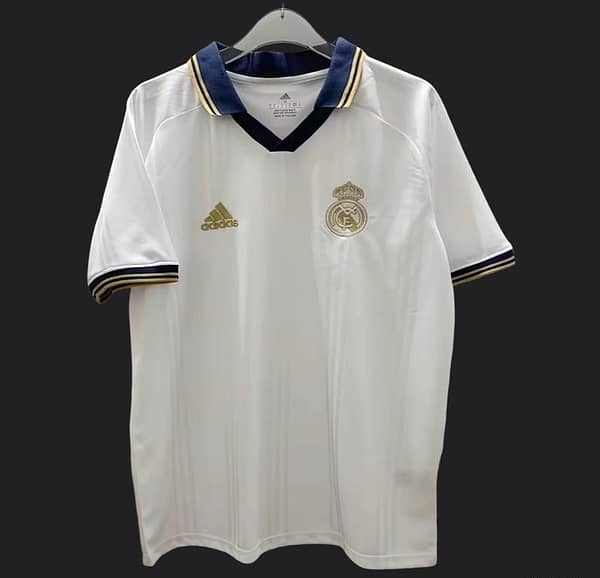 Retro 19/20 Real Madrid Home Training Jersey