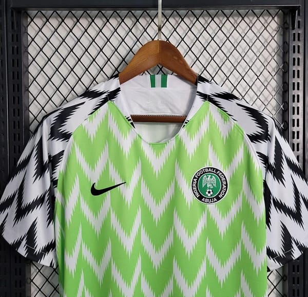 Retro 2018 Nigeria Home Jersey - Image 4