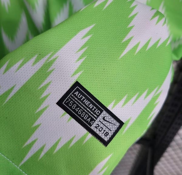 Retro 2018 Nigeria Home Jersey - Image 7
