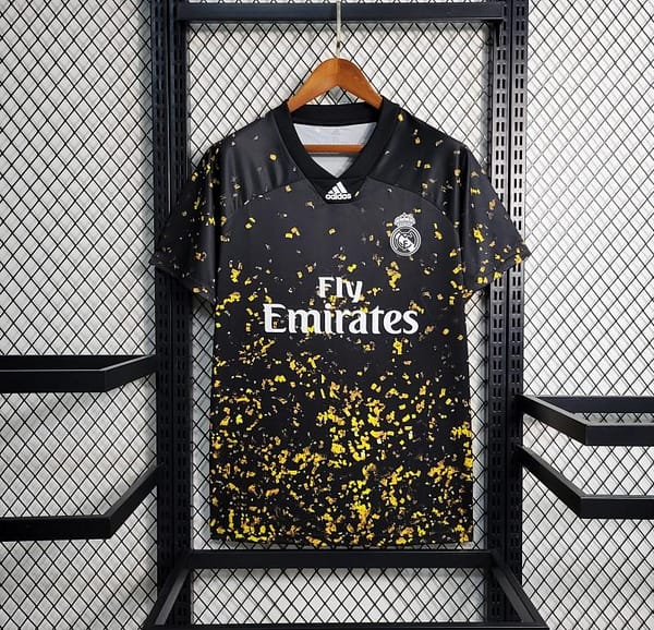 Retro 20-21 Real Madrid Special Edition Black Gold Jersey