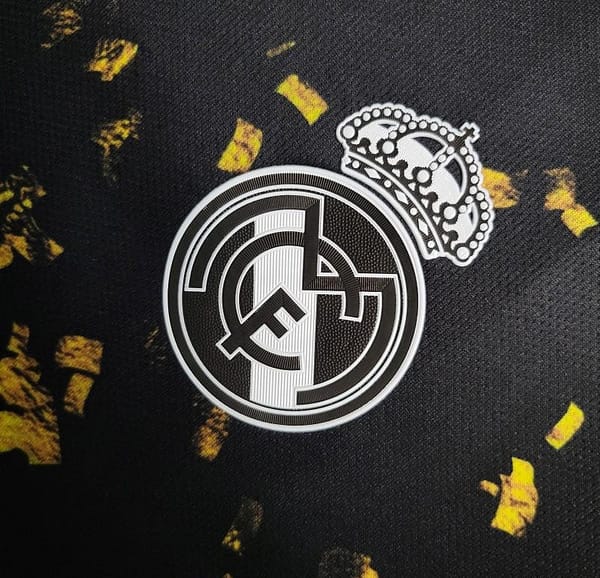 Retro 20-21 Real Madrid Special Edition Black Gold Jersey - Image 3