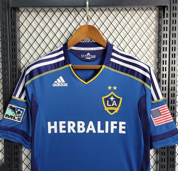 Retro 11-12 La Galaxy Blue Jersey - Image 5