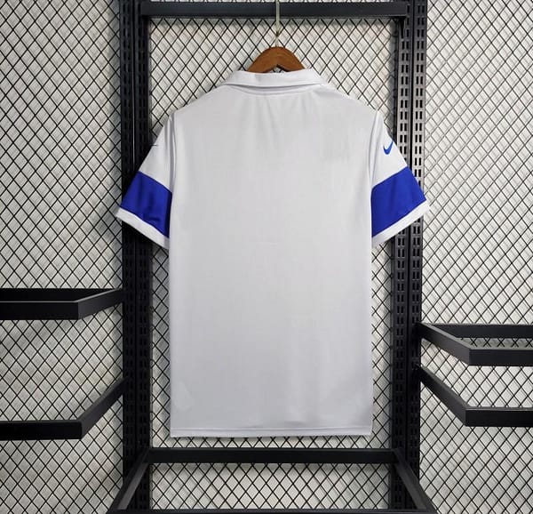 Retro 2004 Brazil White Jersey - Image 2