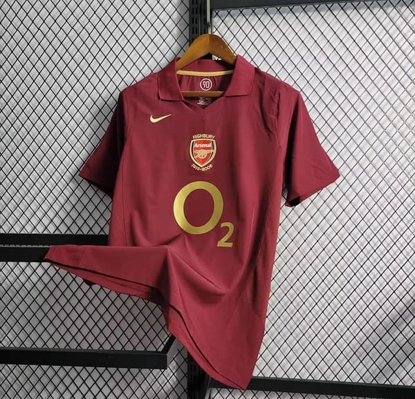Retro 05/06 Arsenal Home Jersey - Image 6