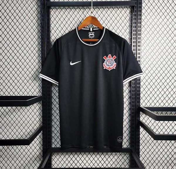 Retro 20-21 Corinthians Away Black Jersey