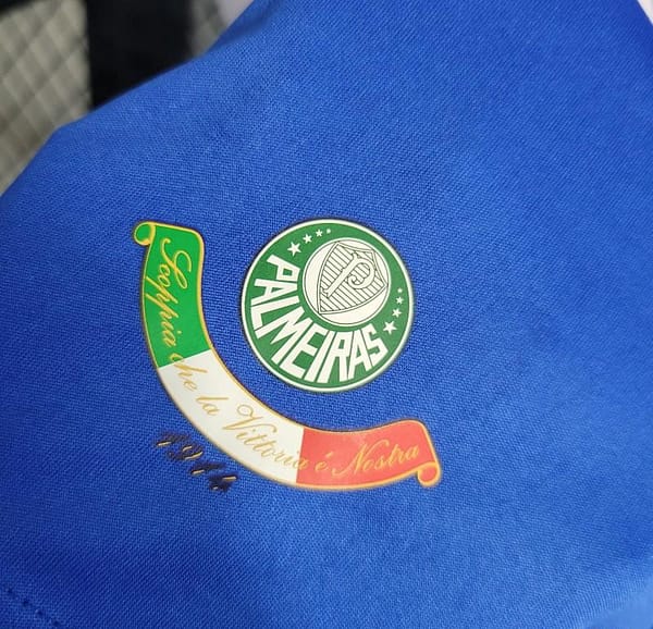 Retro 09/10 Palmeiras Third Blue Jersey - Image 3
