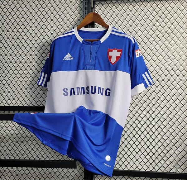 Retro 09/10 Palmeiras Third Blue Jersey - Image 7