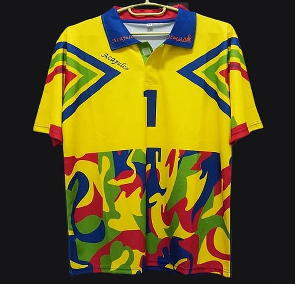 Retro 1994 Mexico Jorge Campos Goalkeeper Jersey