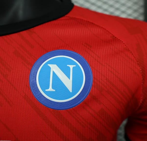 Player Version SSC Napoli Face Game Pierluigi Gollini Goalkeeper Jersey - Image 2