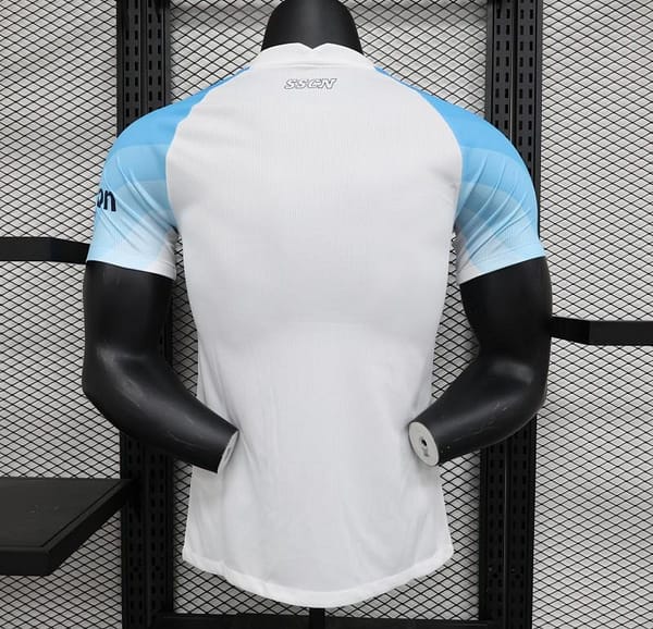 Player Version SSC Napoli Face Game Hirving Lozano Champion Jersey - Image 8