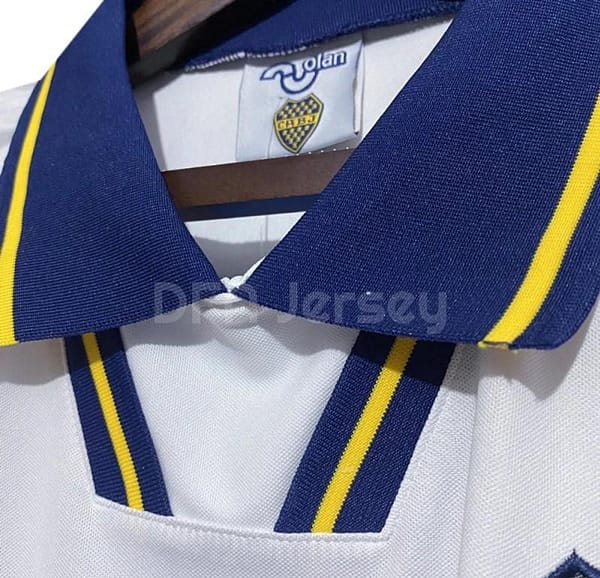 Retro 92/93 Boca Juniors Away White Jersey - Image 2