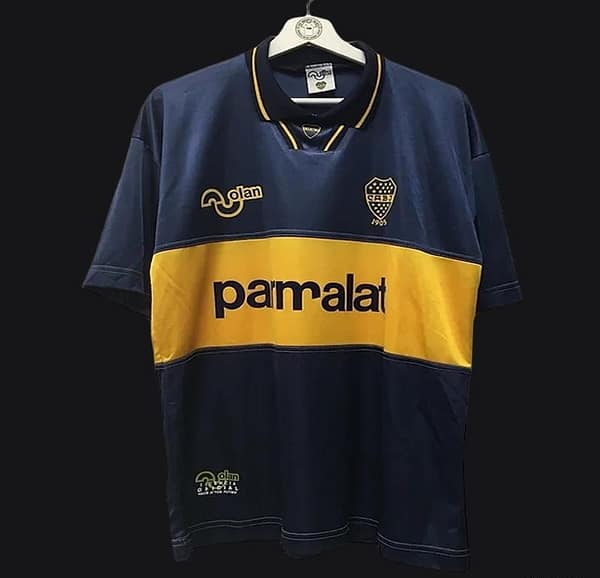 Retro 93/95 Boca Juniors Home Jersey
