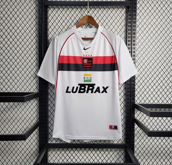 Retro 01/02 Flamengo Away White Jersey