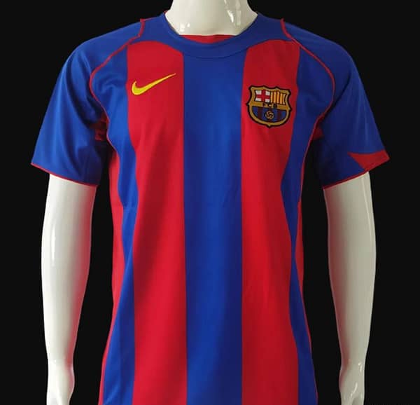 Retro 04/05 Barcelona Home Jersey