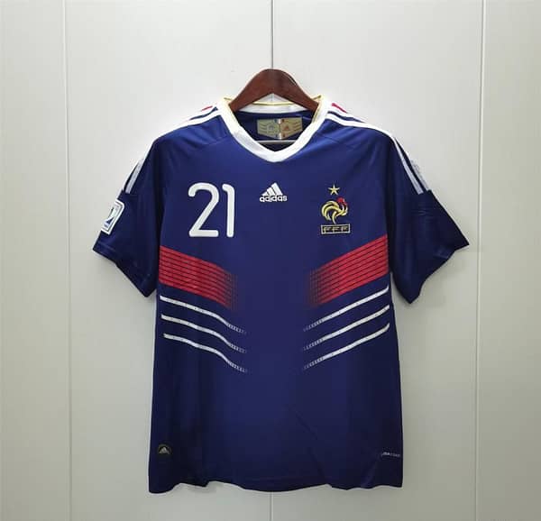 Retro 2010 France Home Jersey