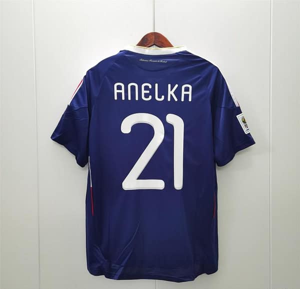 Retro 2010 France Home Jersey - Image 3