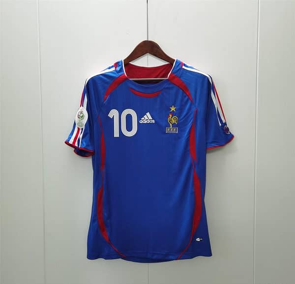 Retro 2006 France Home Jersey