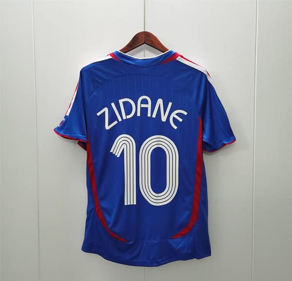 Retro 2006 France Home Jersey - Image 4