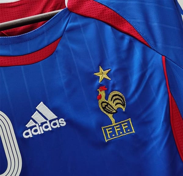 Retro 2006 France Home Jersey - Image 7