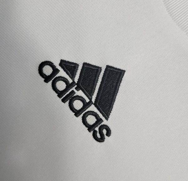 Retro Long Sleeve 09/10 Real Madrid Home Jersey - Image 2