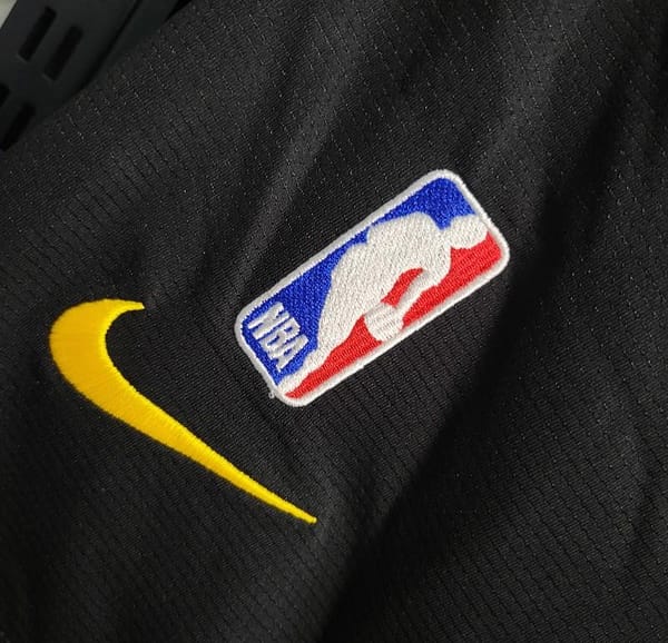 23 24 NBA Lakers Black Shorts - Image 3