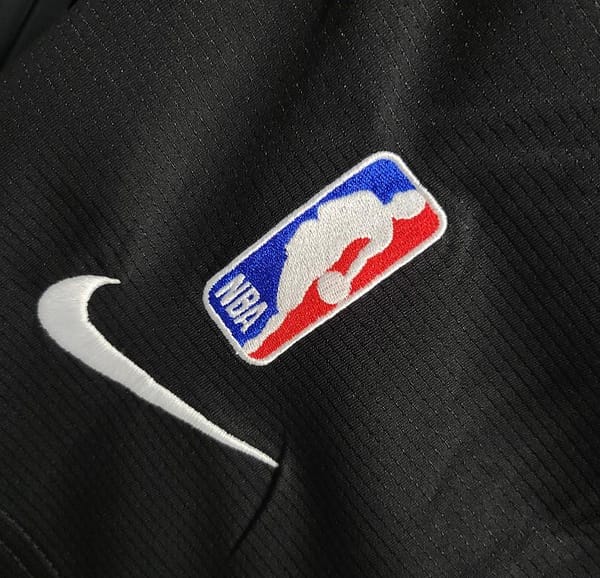 23 24 NBA Bulls Black Shorts - Image 6