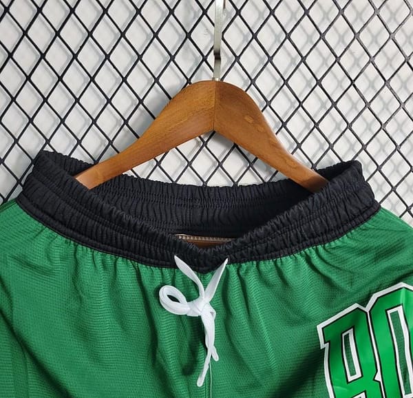 23 24 NBA Boston Celtics Green Shorts - Image 4