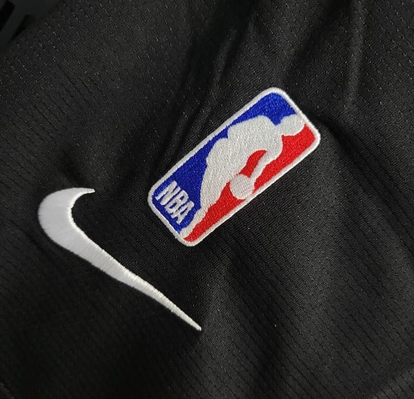 23 24 NBA Nets Black Shorts - Image 2