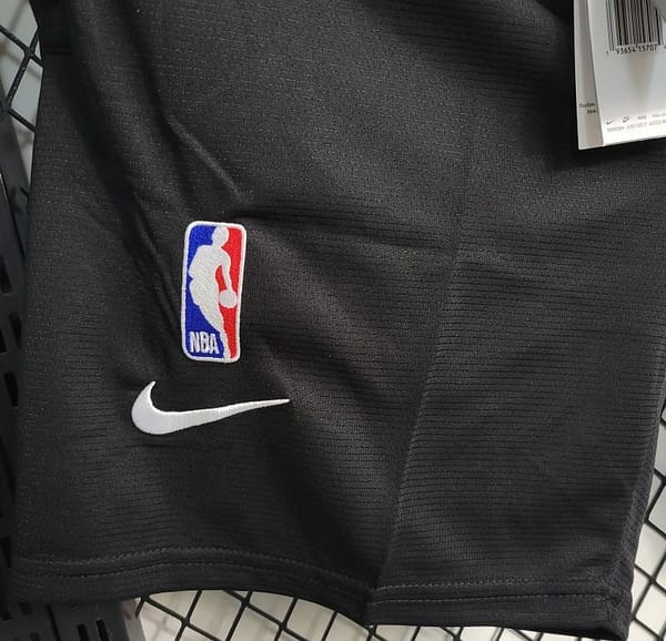 23 24 NBA Nets Black Shorts - Image 4