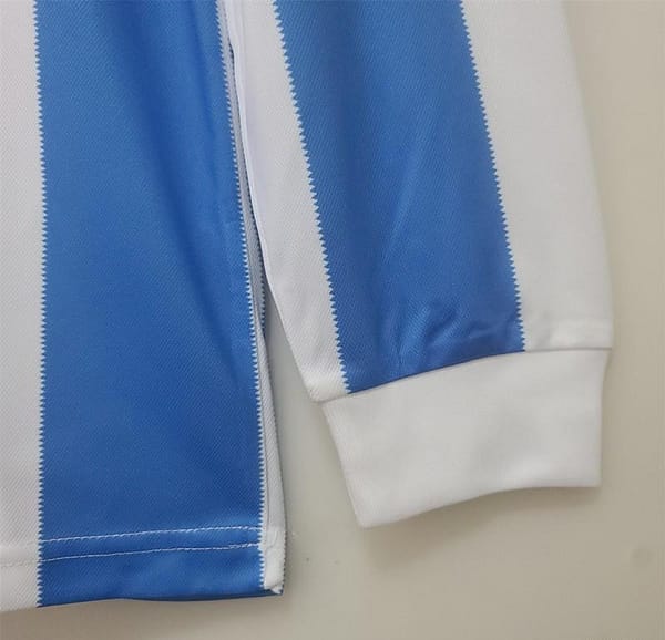 Retro 1978 Argentina Home Long Sleeve Jersey - Image 7