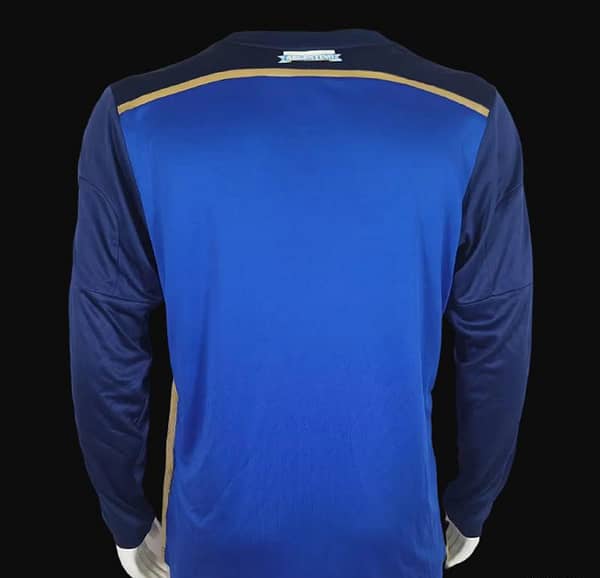 Retro 2014 Argentina Home Long Sleeve Soccer Jersey - Image 2