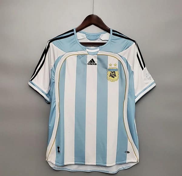 Retro 2006 Argentina Home Jersey