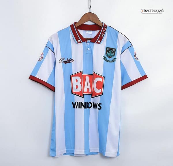 Retro 91/92 West Ham Away Jersey - Image 2