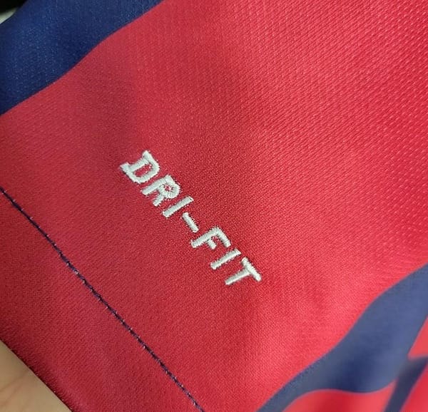 Retro14-15 Barcelona Home Long Sleeve Jersey - Image 8