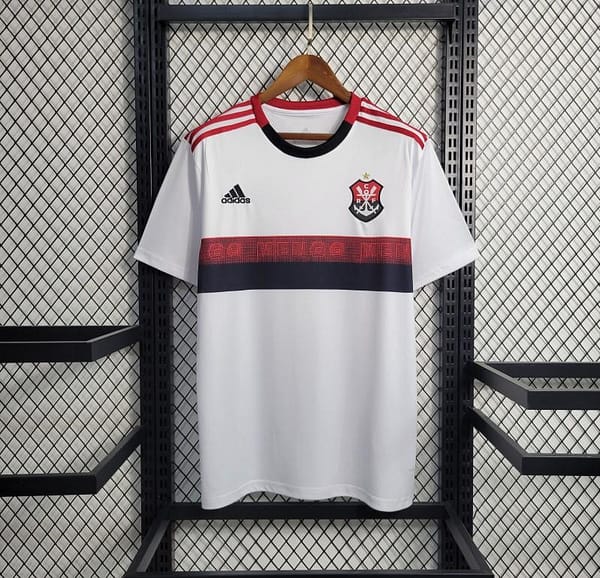 Retro 19-20 Flamengo Away White Jersey