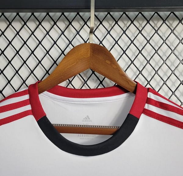 Retro 19-20 Flamengo Away White Jersey - Image 5