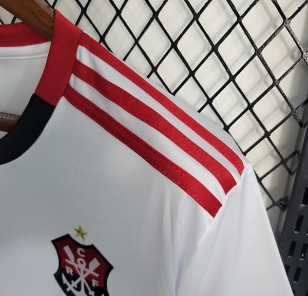Retro 19-20 Flamengo Away White Jersey - Image 9